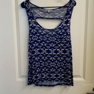 Navy tank top